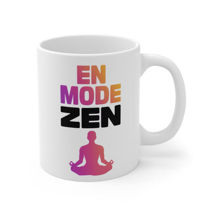 Mug "En Mode Zen" - idée cadeau Relaxation et Méditation
