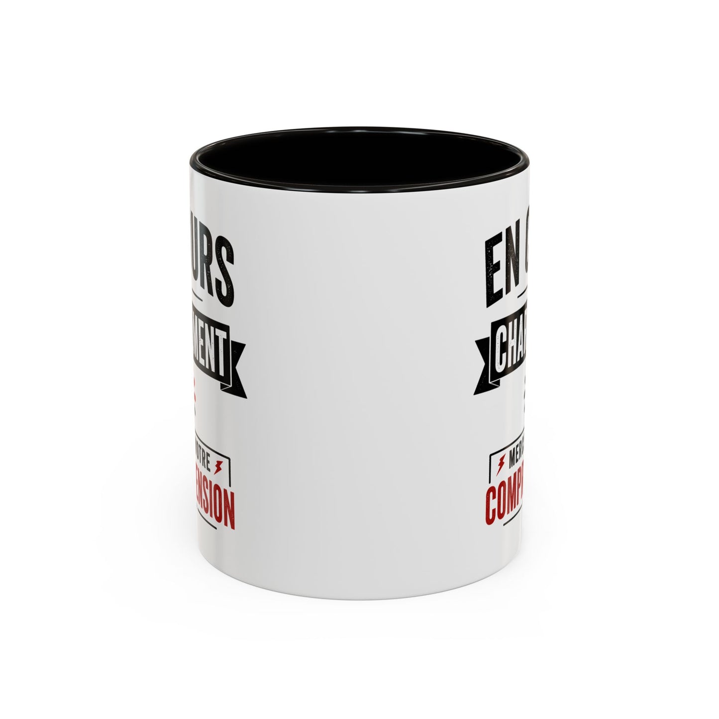 Mug Drôle Couple et Famille – En Cours de Chargement Merci de Votre Compréhension – Cadeau Humour Quotidien 325ml