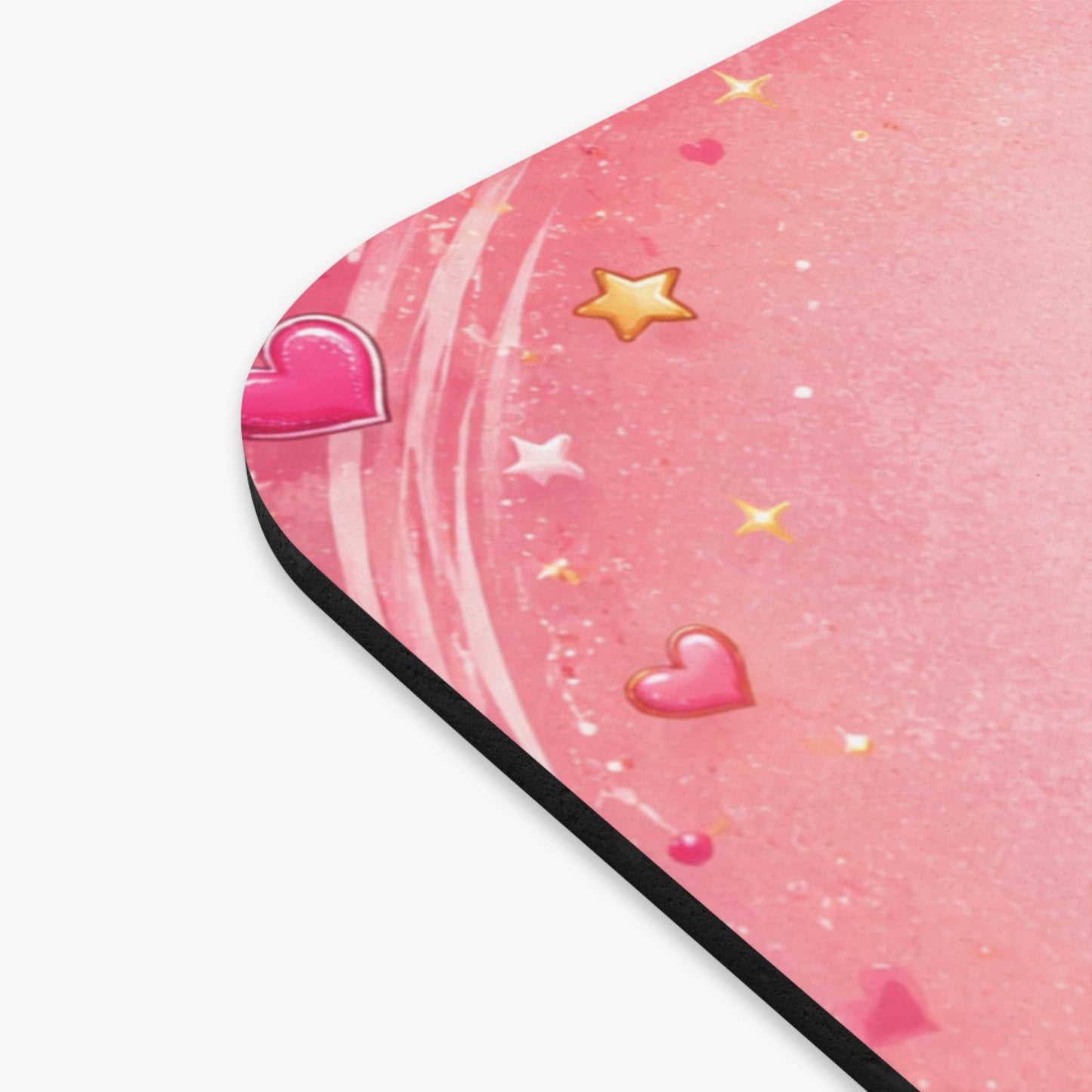 Tapis de Souris 22x18cm Amour de Maman Girafes Mère Bébé Cadeau Femme Fête des Mères Anniversaire Bureau Décoration Rose