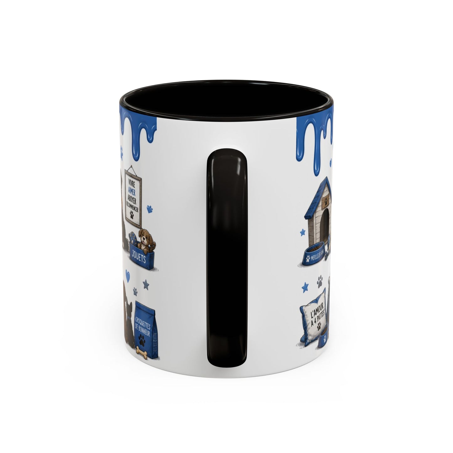 Tasse Juste Un Garçon Qui Adore Les Chiens – Mug Chien Garçon Kawaii Bleu – Cadeau Passion Chiens 325ml