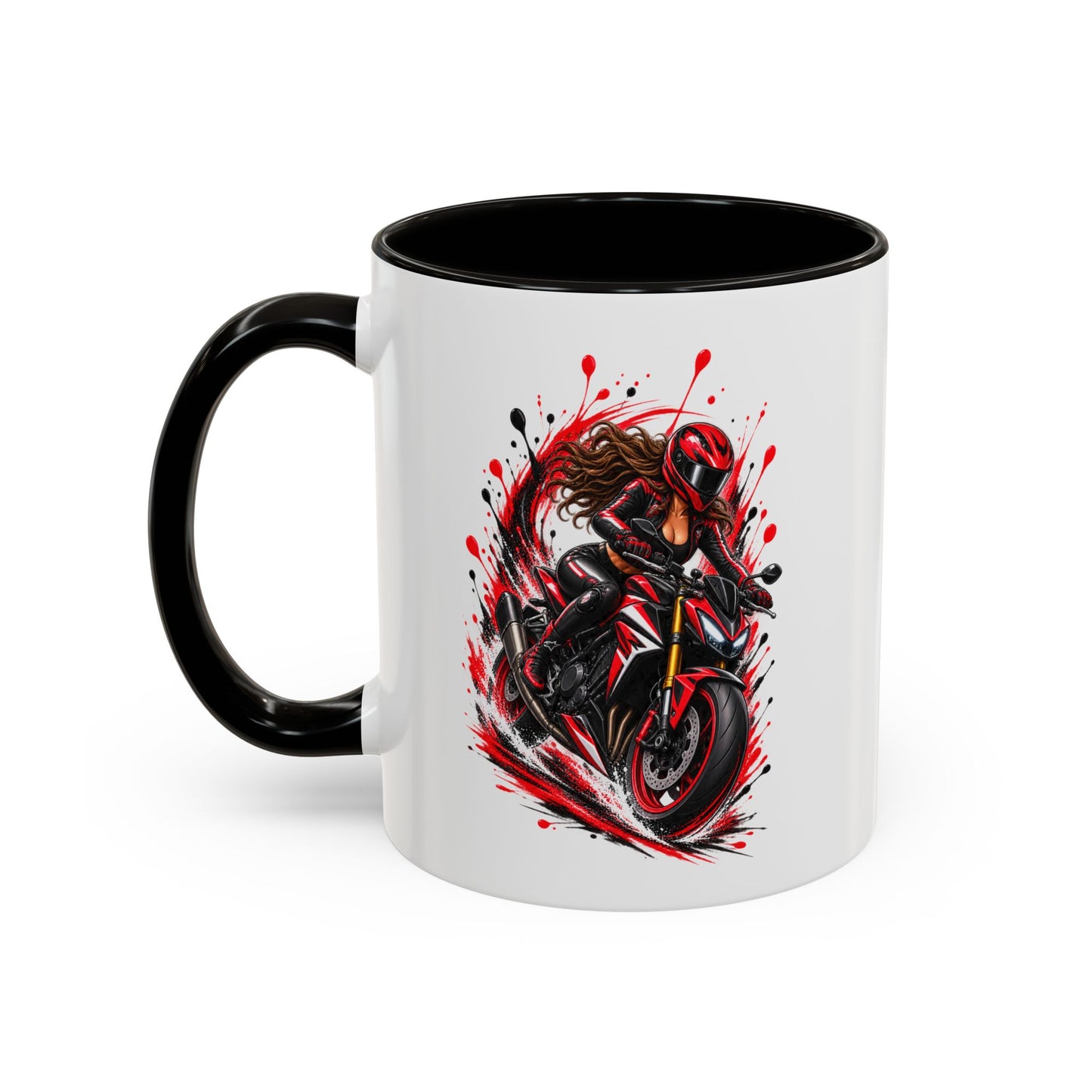 Mug Moto Femme – Tasse Motarde Passion Moto – Cadeau Original Femme – Amatrice de Moto et Sensations Fortes