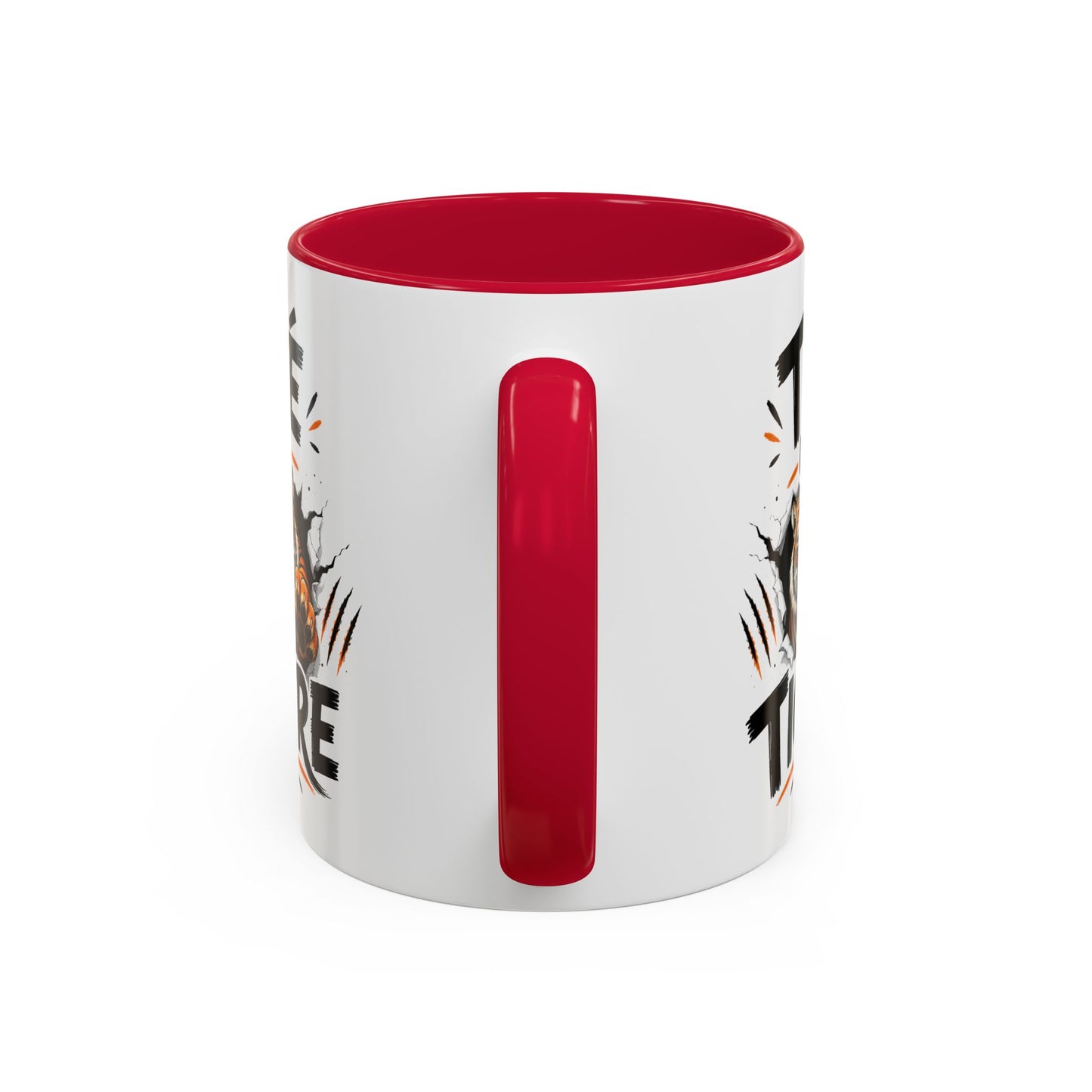 Tasse Tié Un Tigre – Mug Humour Animal Sauvage – Cadeau Original Tigre Félin 325ml