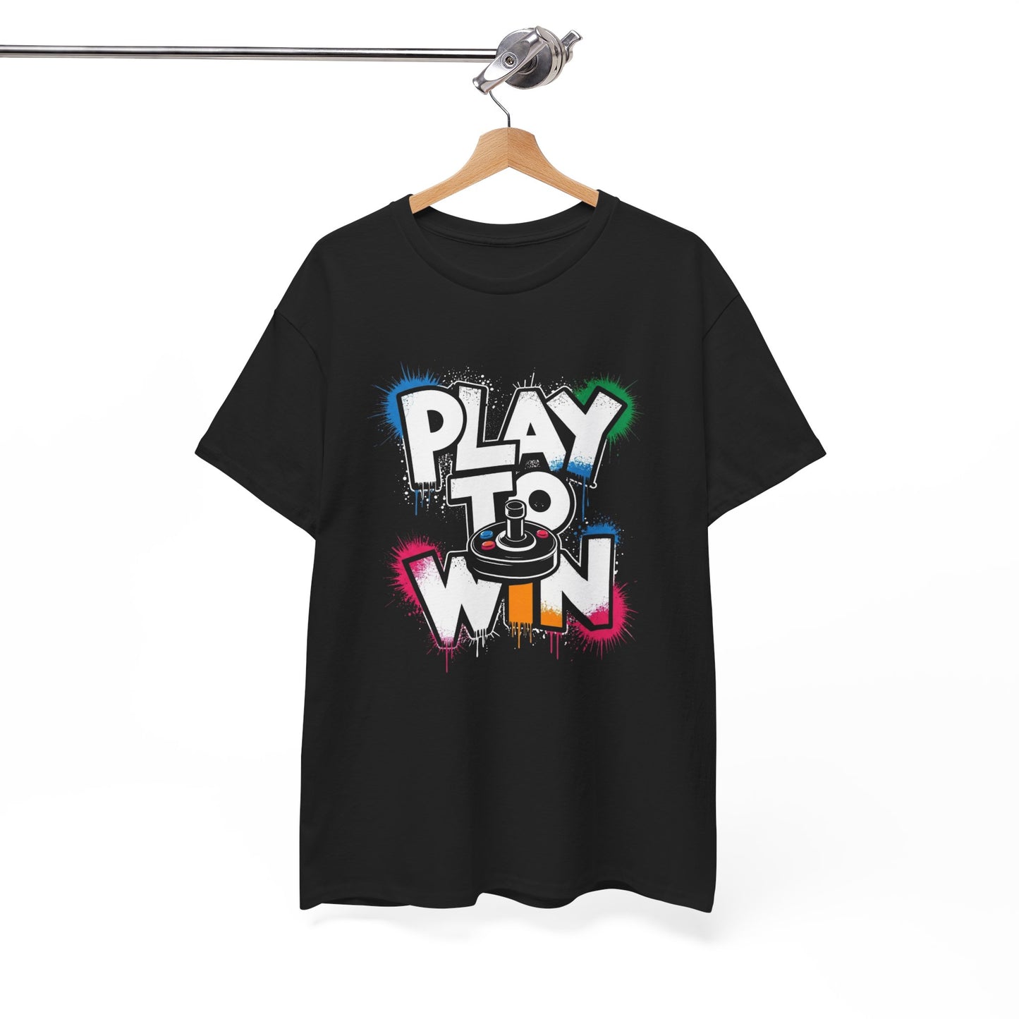 Tee-Shirt Gaming Homme et Femme – Gamer Jeu Vidéo Arcade Rétro Joystick – Cadeau Original pour Passionné de Jeux Vidéo