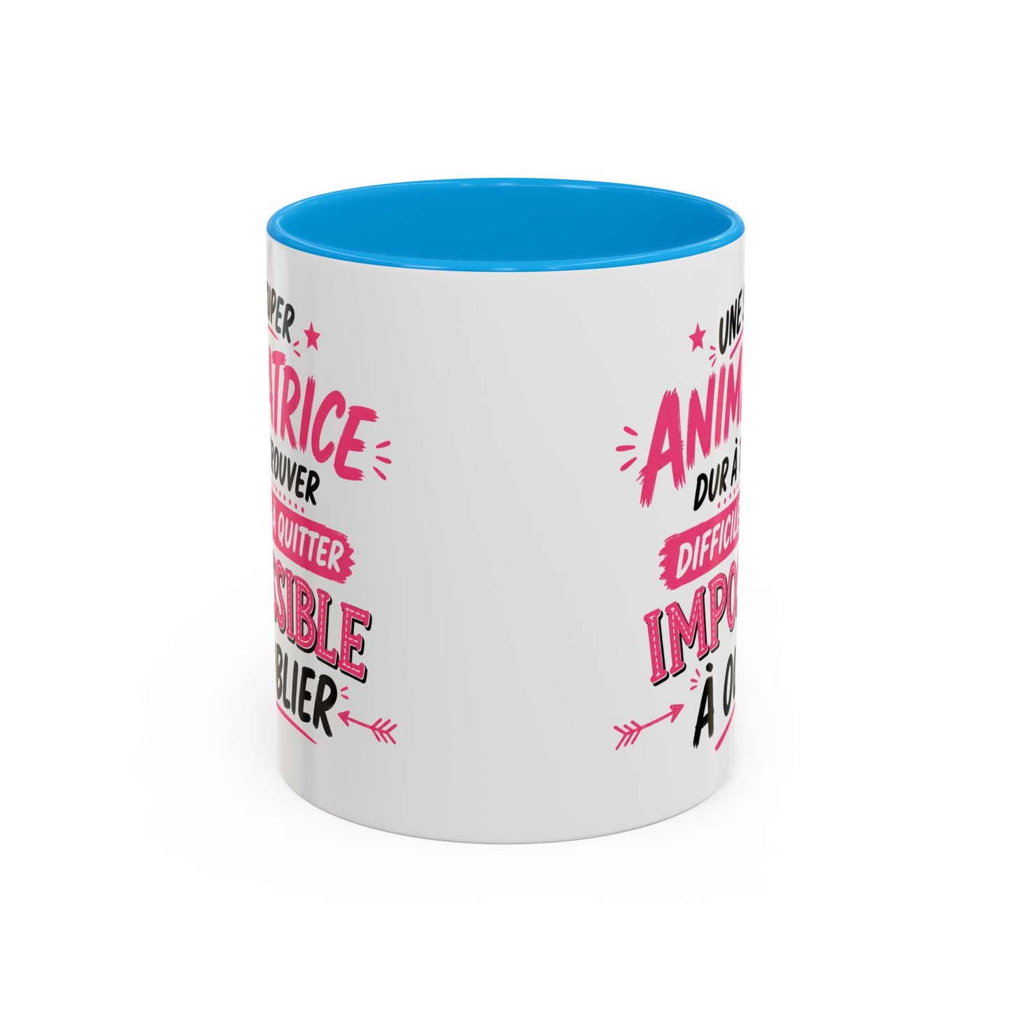 Mug Animatrice Femme Humour – Tasse “Une Super Animatrice” – Cadeau Original Métier Animatrice 325ml