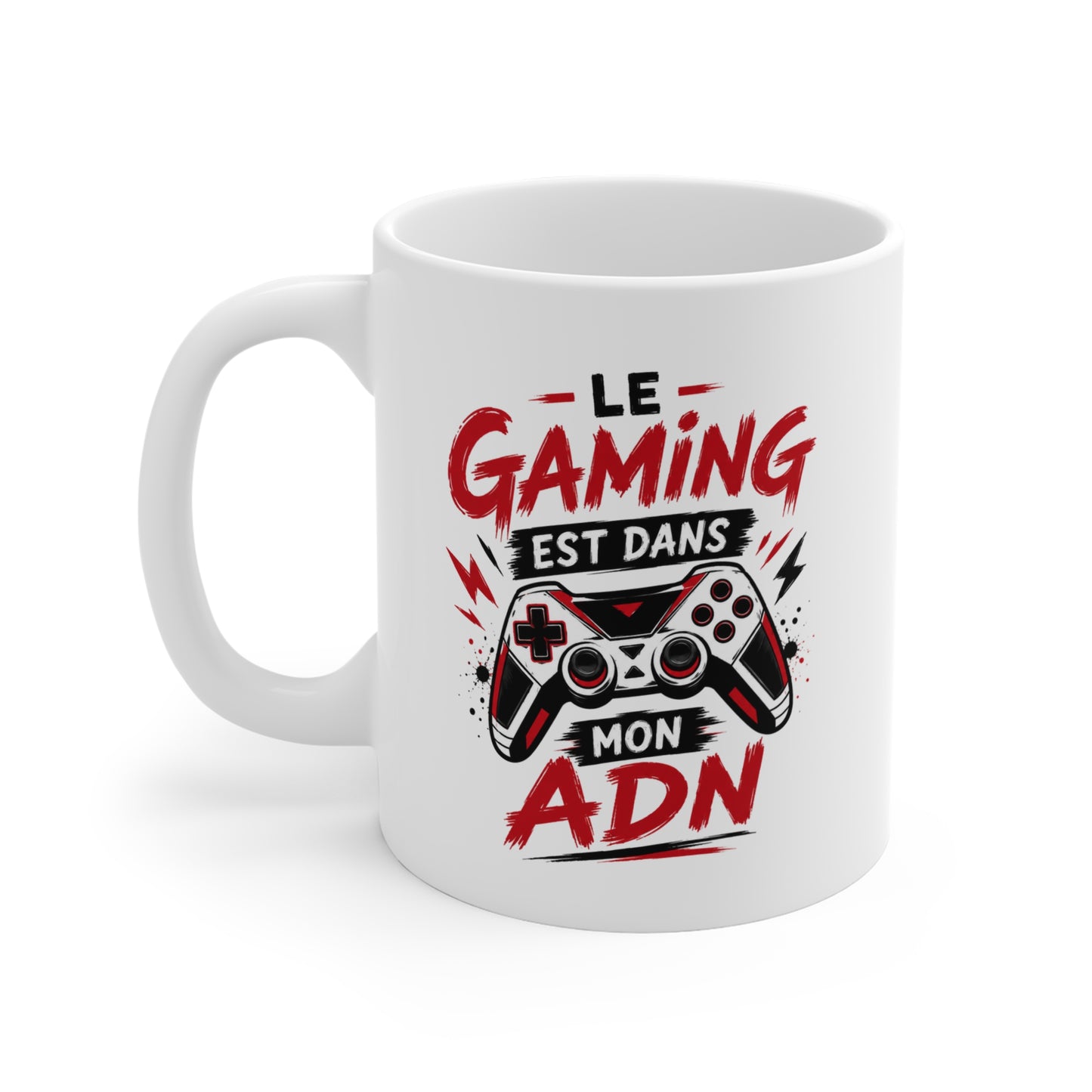 Mug Gaming Homme et Femme – Gamer Jeu Vidéo Manette Console – Cadeau Original pour Joueur Passionné de Jeux Vidéo 325 ml