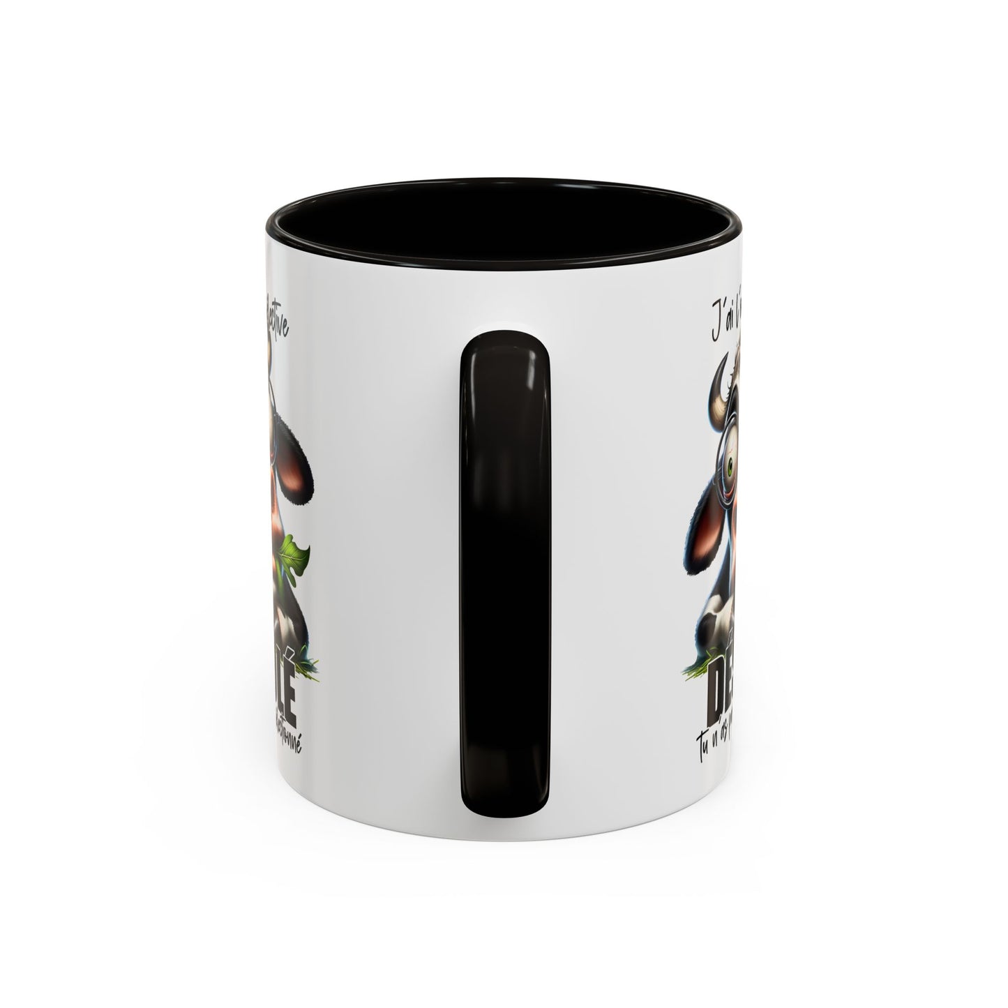 Tasse J’Ai L’Ouïe Sélective Désolé Tu N’As Pas Été Sélectionné – Mug Humour Vache Drôle 325ml