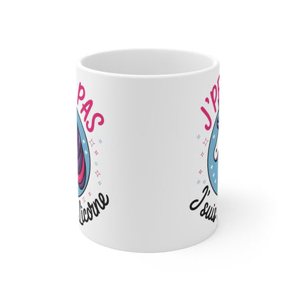 Mug Licorne - J'peux pas, j'suis une Licorne - Design Fantaisie et Féérique