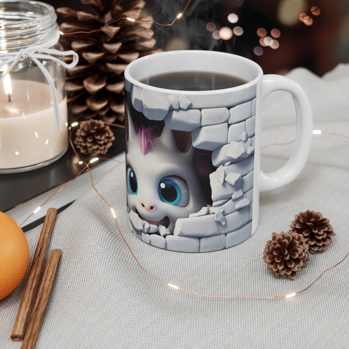 Mug Licorne Duo Adorable - Cadeau Mignon et Fantaisie pour enfant et adulte