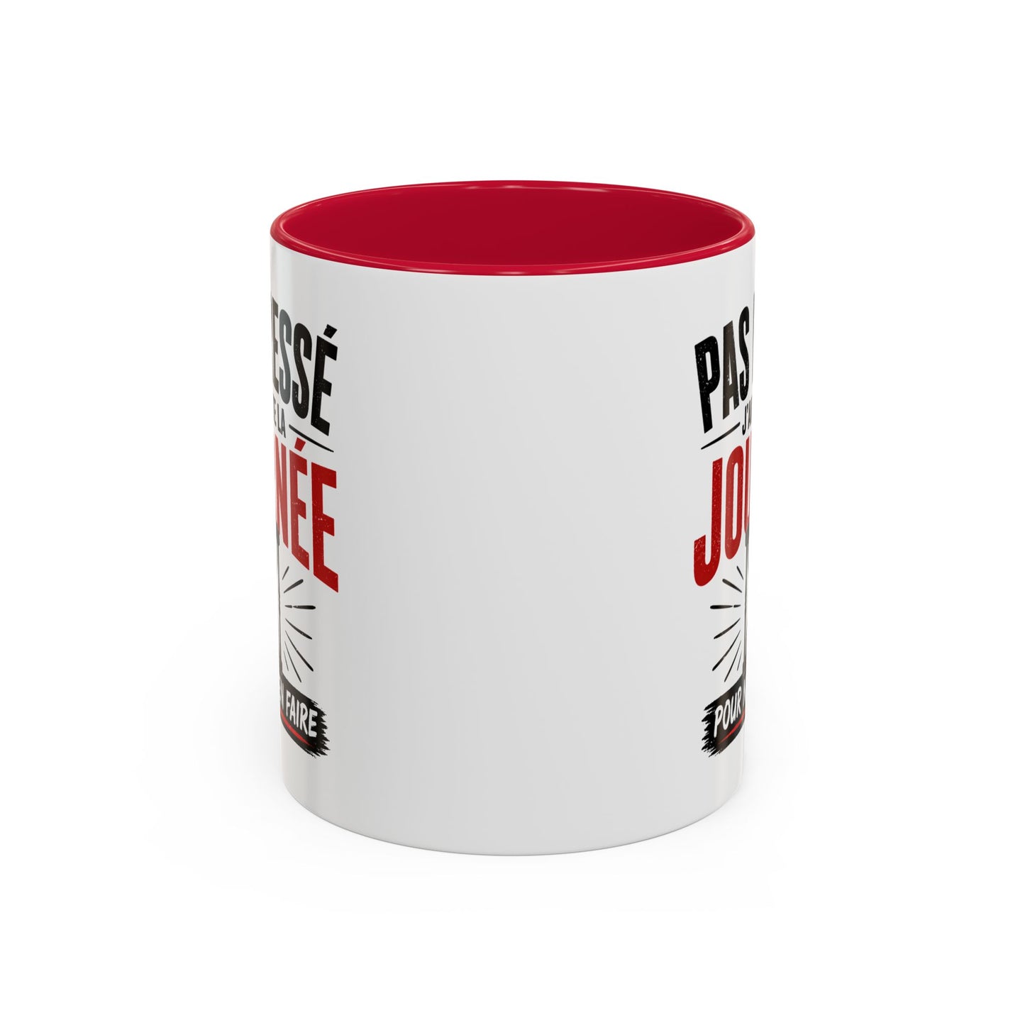 Mug Retraité Humour – Pas Pressé J’ai Toute la Journée – Cadeau Drôle Retraite Homme Femme 325ml