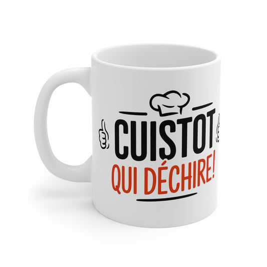Mug Tasse "Cuistot qui Déchire" - Cadeau Parfait pour les Cuisiniers Passionnés
