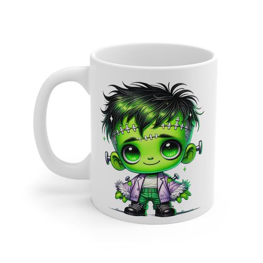 Tasse Mug Monstre Halloween en Céramique - Idée Cadeau Originale - pour Enfants et Adultes - Tasse à Café