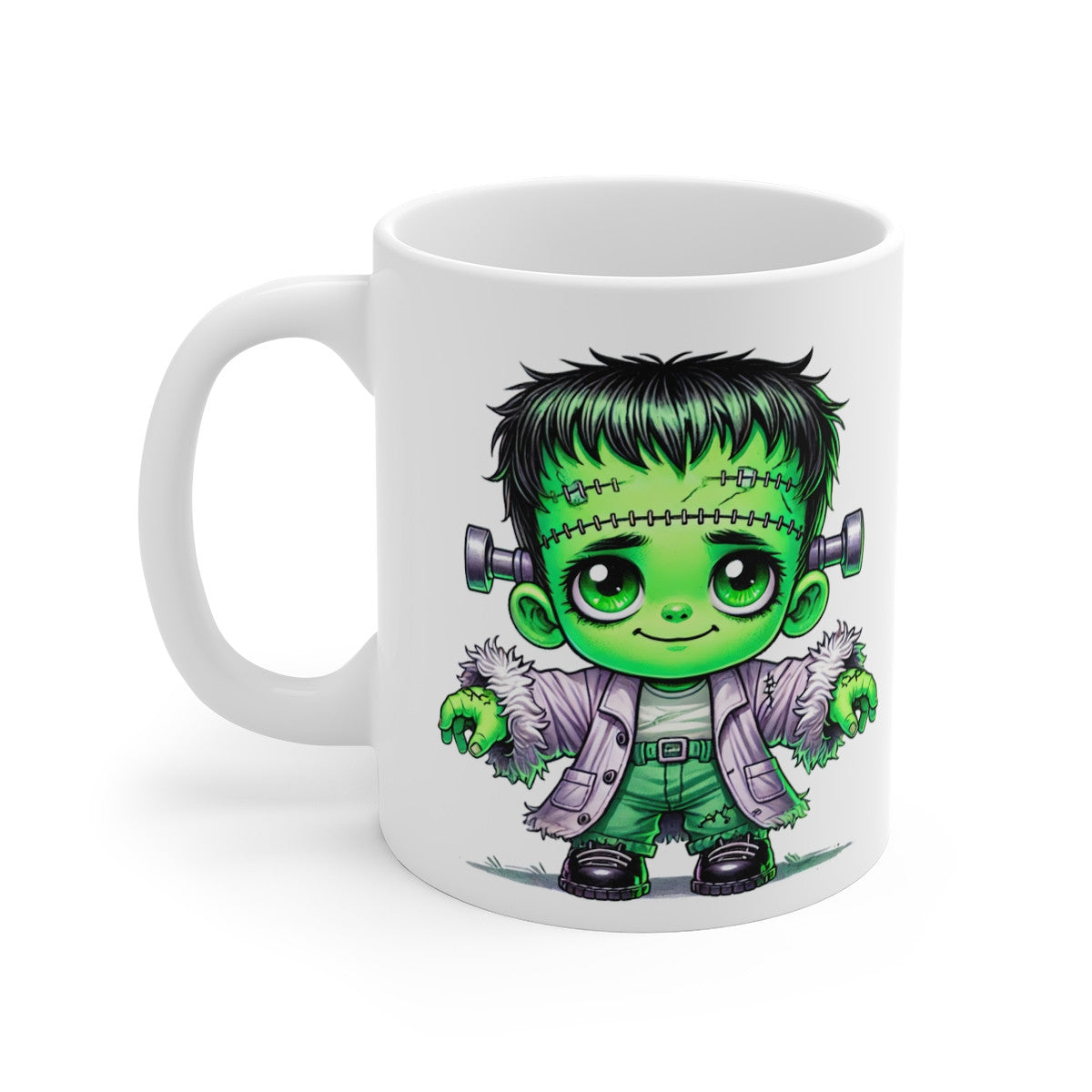 Tasse Mug Monstre en Céramique Halloween - Idée Cadeau Originale - pour Enfants et Adultes - Tasse à Café