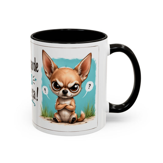 Tasse Me Regarde Pas Comme Ça – Mug Chihuahua Humour – Cadeau Original Amoureux des Chiens 325ml