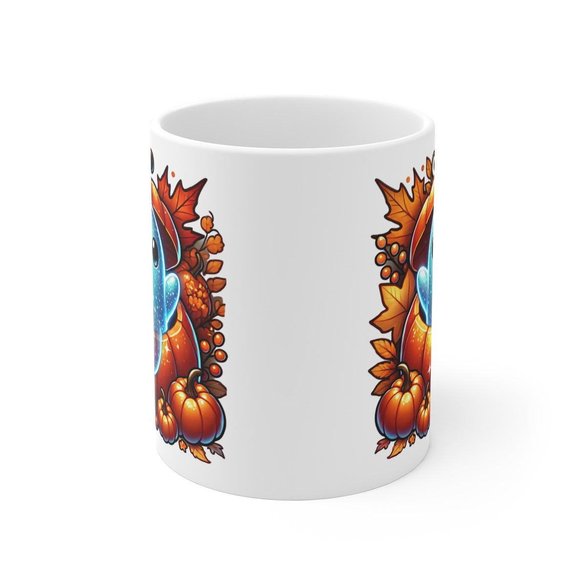 Tasse Mug Fantôme Citrouille en Céramique Halloween - Idée Cadeau Originale pour Enfants et Adultes