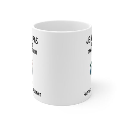 Mug  Tasse Humour "Je ne pète pas, je murmure" - Tasse Drôle avec Coq - Idée Cadeau Originale et Rigolote