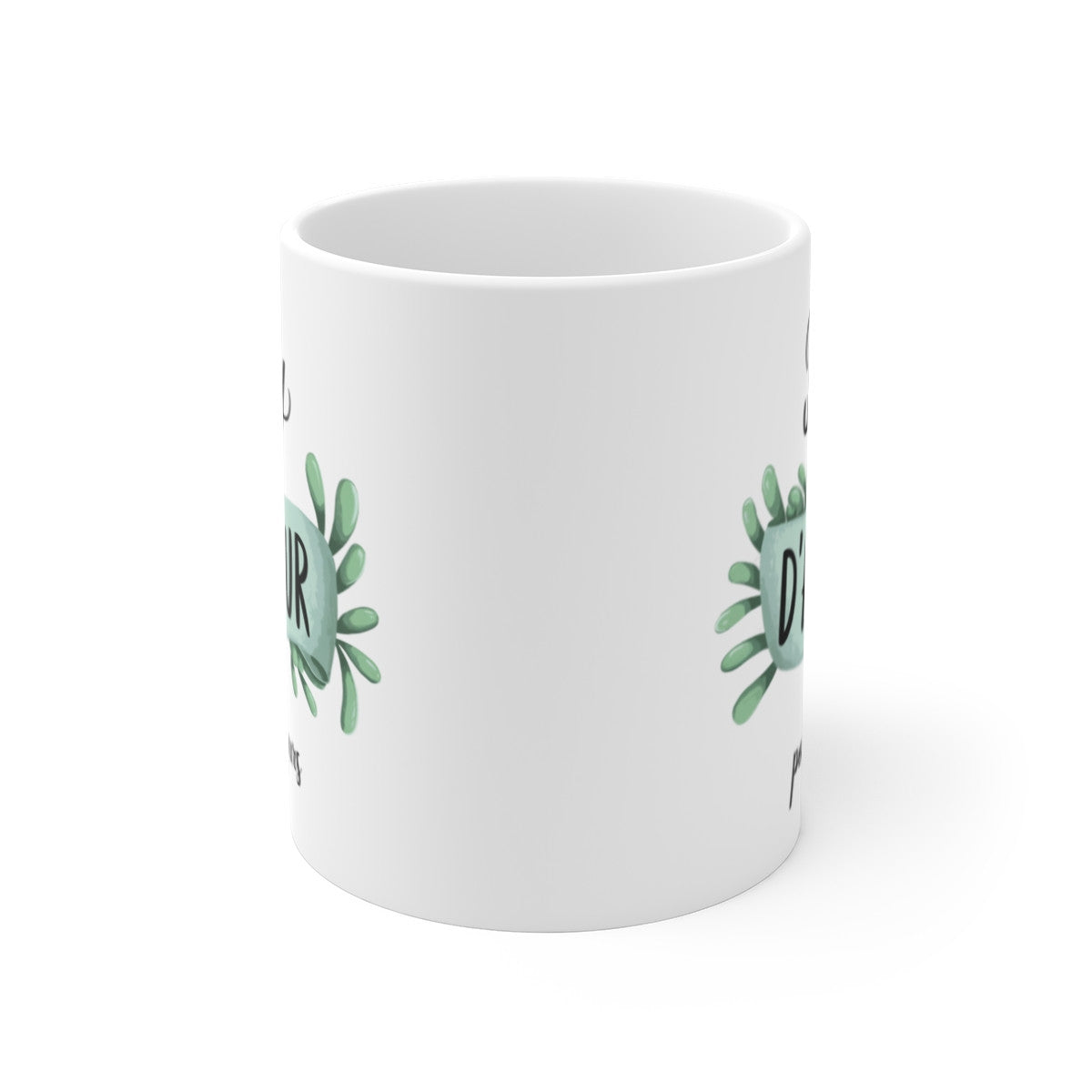 Mug Tasse "Papy d'Amour pour Toujours" - Tasse Émotion pour Grand-Père - Cadeau Touchant et Personnel