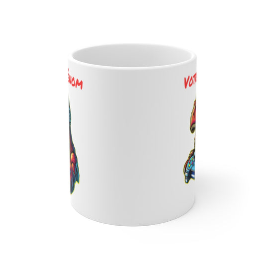 Mug Gamer T-Rex Personnalisé - Tasse Dino avec Manette - Cadeau Fun pour les Amateurs de Jeux Vidéo