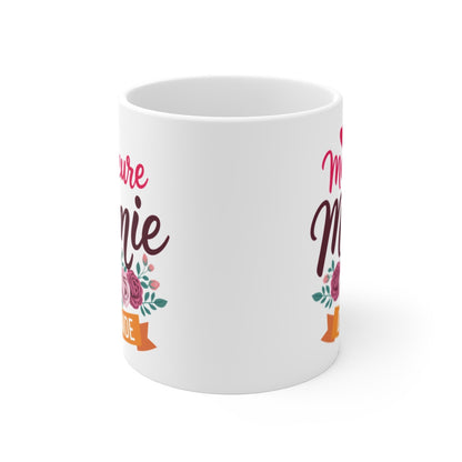 Mug "Meilleure Mamie du Monde" - Tasse Cadeau pour Mamie - Design Floral et Élégant
