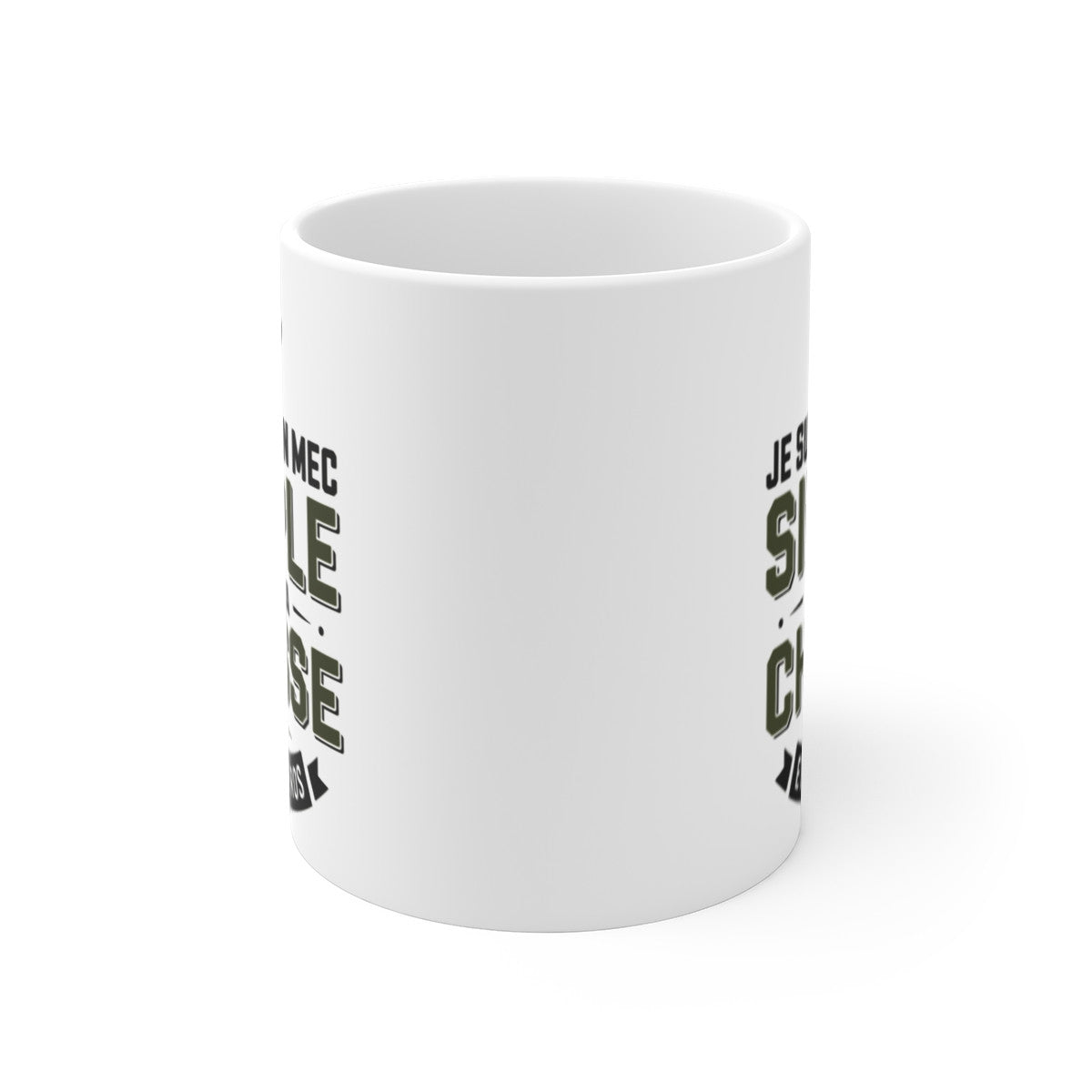 Mug "J'aime la Chasse et les Apéros" - Tasse Humoristique pour Chasseur - Cadeau Original