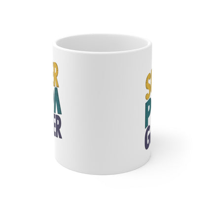 Mug "Super Papa Gamer" - Cadeau Original pour les Papas Joueurs - Tasse Gaming Fun