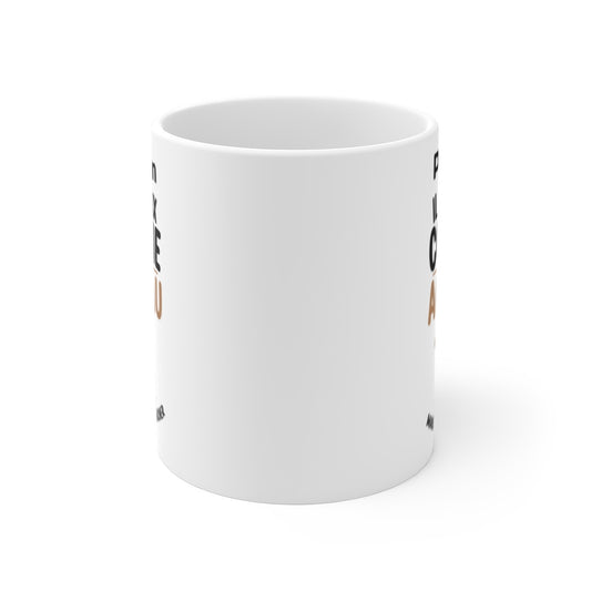 Mug Personnalisable "Il est doux comme un agneau, mais faut pas le chercher" - Cadeau Humoristique et Adorable