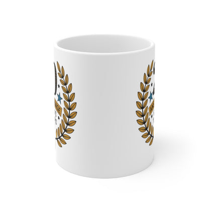 Mug "20 Ans de Mariage et Je Suis Toujours en Vie" - Cadeau Humour et Original pour les Noces de Porcelaine