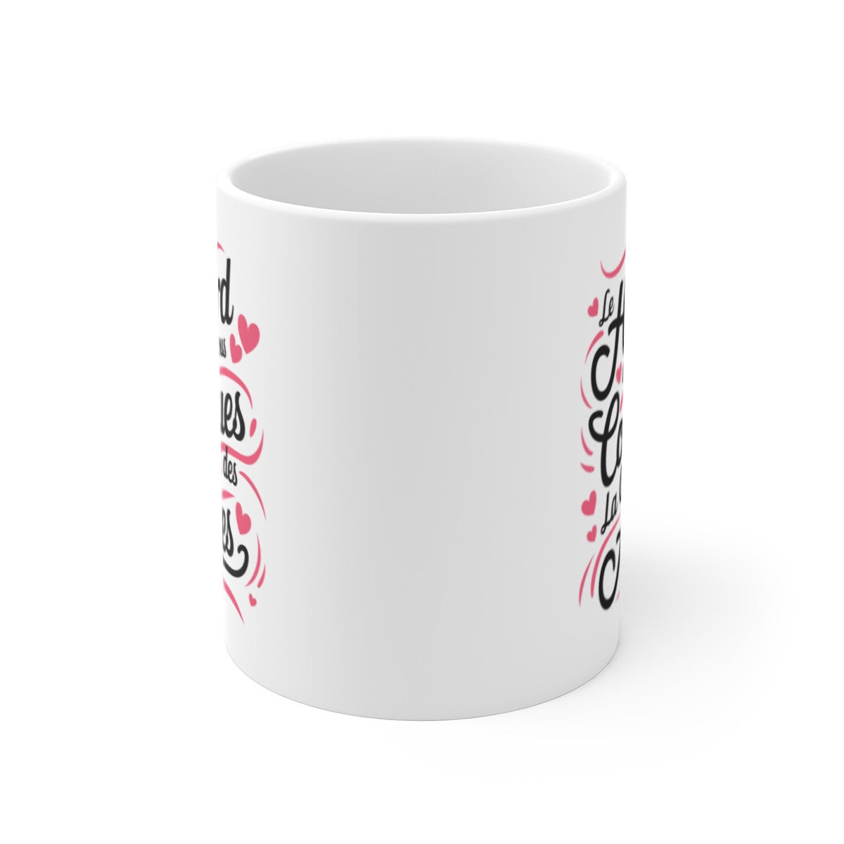 Mug Tasse "Le Hasard a Fait de Nous des Collègues, La Chance des Amies" - Cadeau Original pour Collègues et Amies