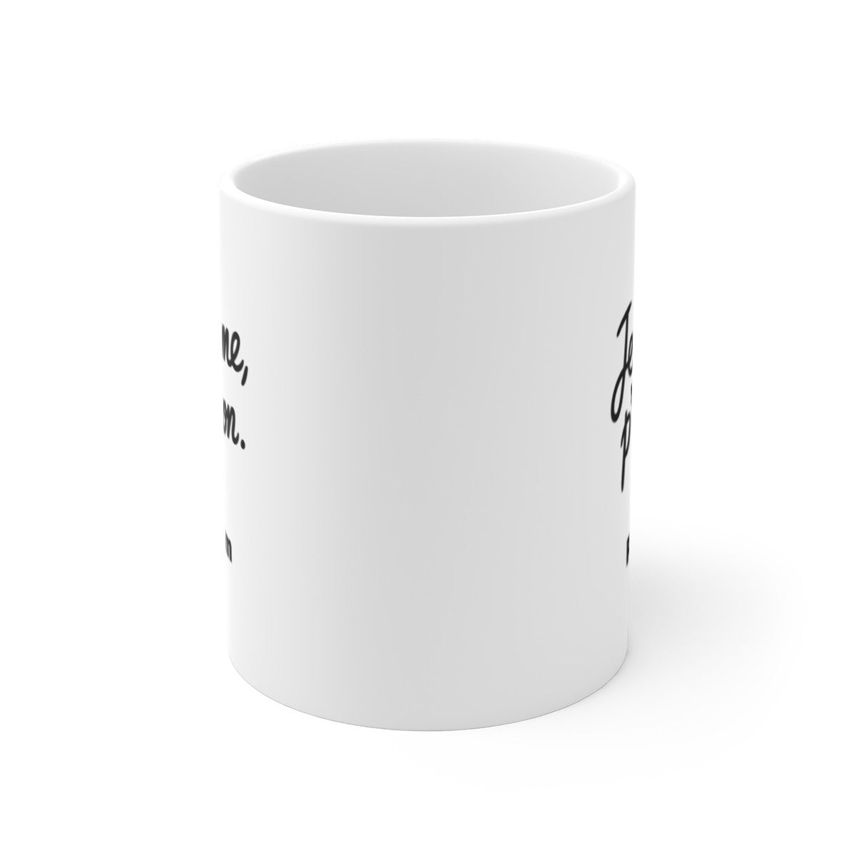 Mug Tasse Personnalisable "Je t'aime" - Humour et Tendresse avec Prénom pour Couple