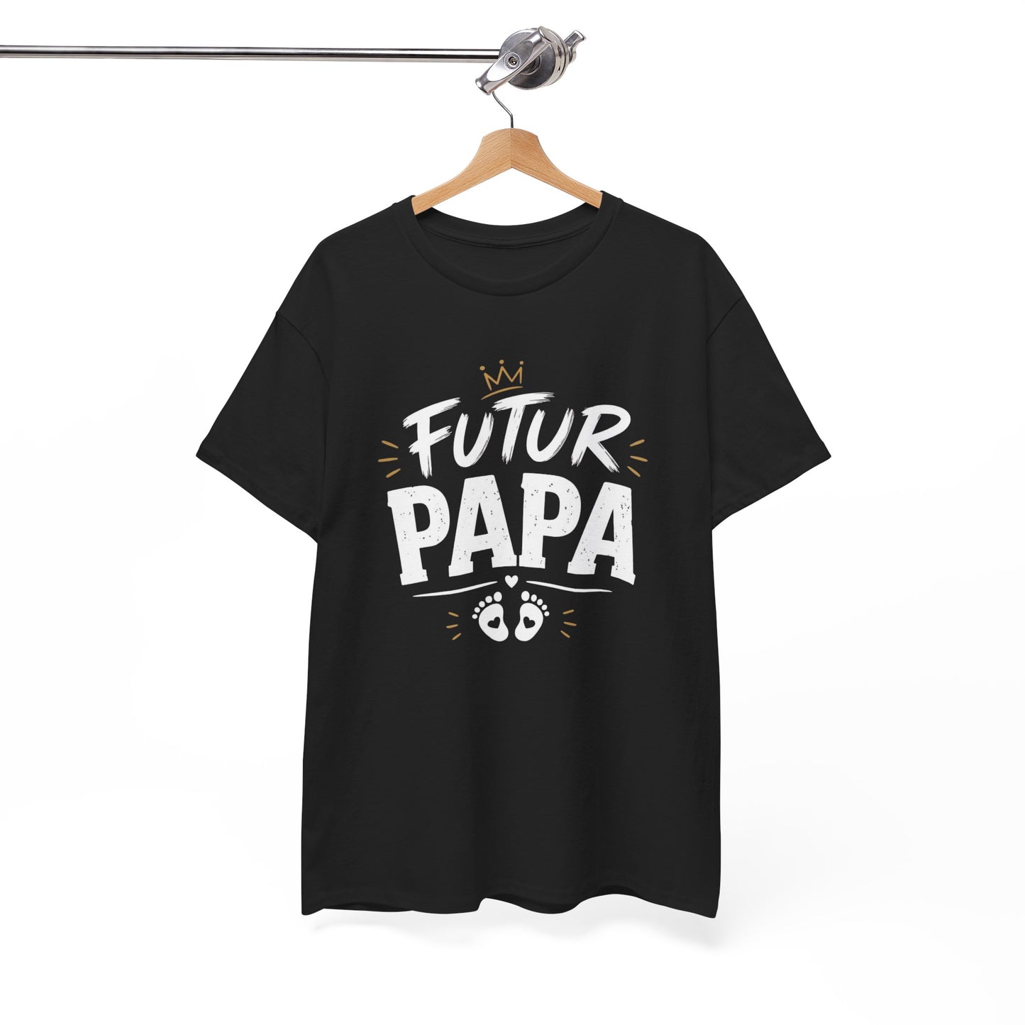 T-Shirt Homme Futur Papa – Tee Shirt Cadeau Annonce Grossesse Papa Idée Cadeau Future Papa Naissance Bébé