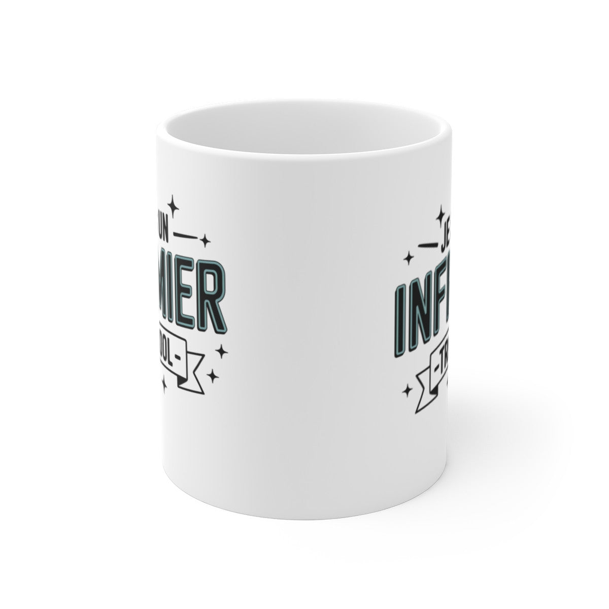 Mug Tasse à Café Humoristique "Je Suis un Infirmier Trop Cool" – Mug Drôle et Original pour Professionnels de Santé