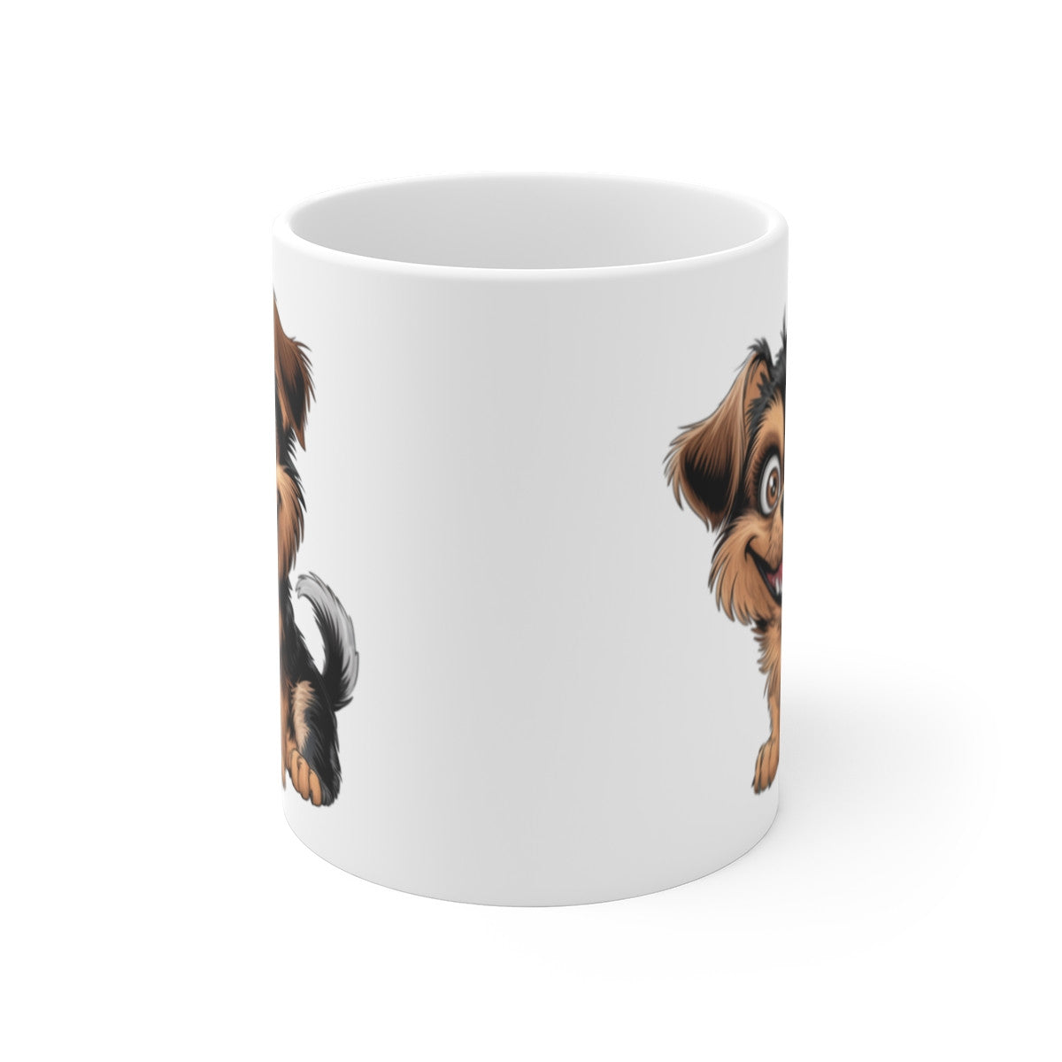 Mug Tasse Animal "Petit Chien Joyeux" –Idée  Cadeau Mignon et Plein de Vie pour enfants et adultes
