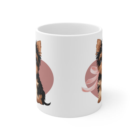 Mug Yorkshire – Tasse Adorable, Idée Cadeau pour Amoureux des Chiens, Animaux,  Pour Enfants et Adultes