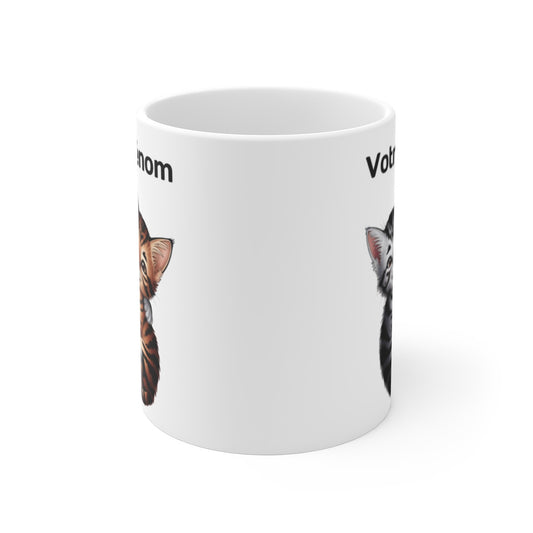 Mug Chatons Personnalisable – Tasse Adorable pour Enfants et Adultes, Cadeau Idéal Amoureux des Chats