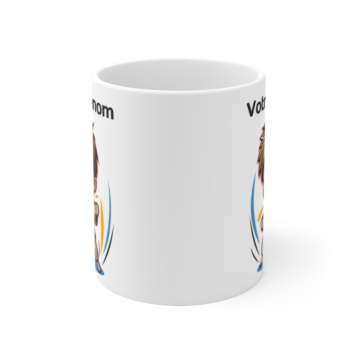Mug Karaté Personnalisable – Tasse, Idée Cadeau pour Enfants et Adultes, Passionnés d'Arts Martiaux