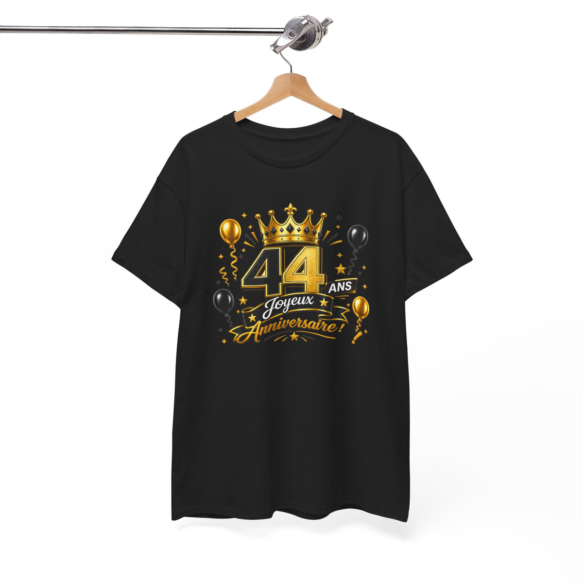 Tee Shirt Anniversaire 44 Ans Homme et Femme – Joyeux Anniversaire – Cadeau 44 Ans