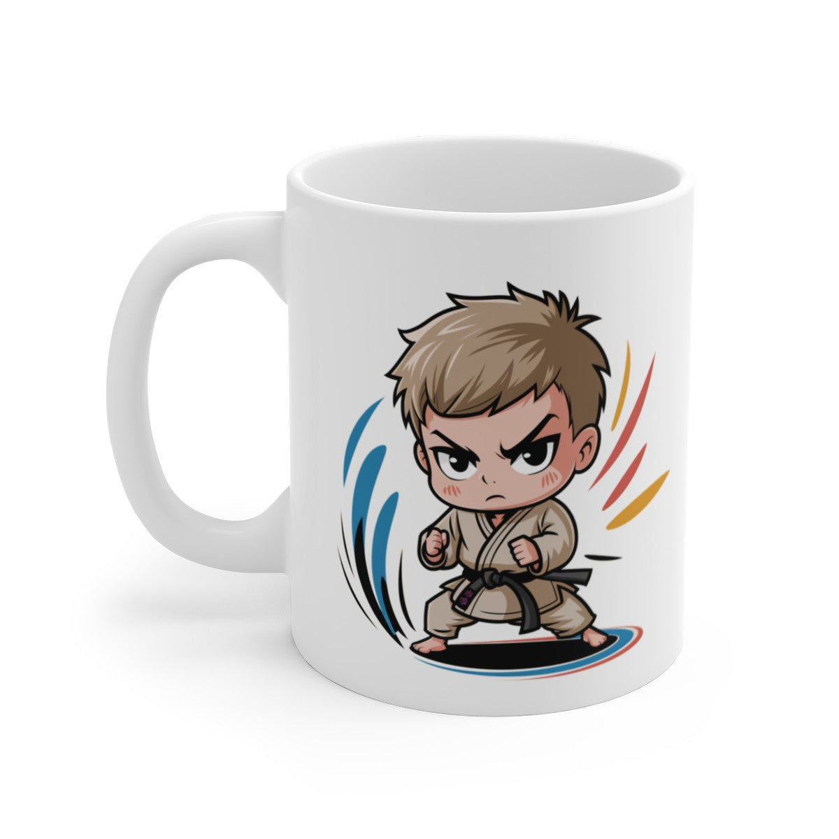 Mug Enfant Karaté – Tasse, Idée Cadeau Sport pour Enfants et Adultes