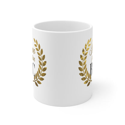 Mug "Bravo Pour Ton Bac" –  Tasse, Félicitations en Or pour Votre Réussite