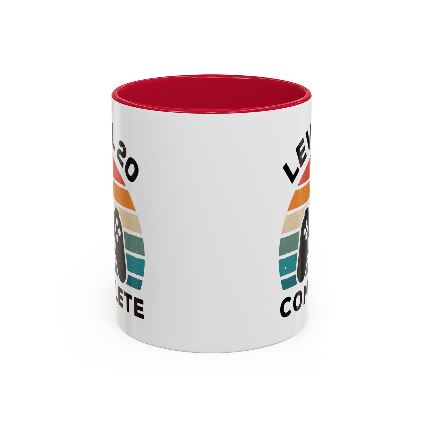 Tasse Level 20 Complète – Mug Gamer 20 Ans Homme Femme – Cadeau Anniversaire 20 Ans Gaming Console 325 ml