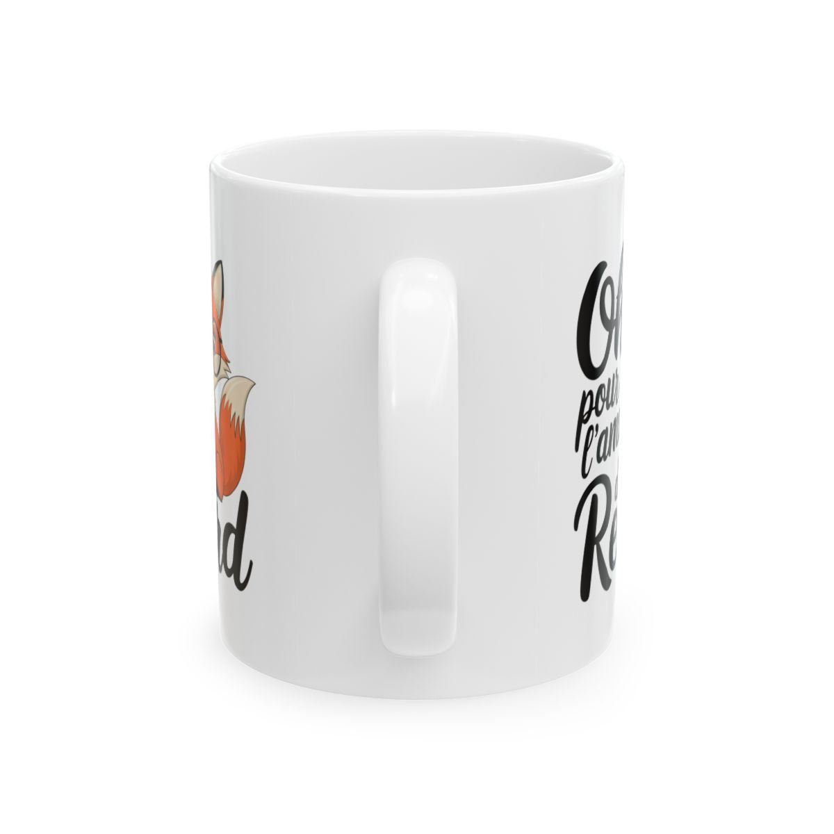 "Mug Tasse Animal Renard Adorable - Oh Pour l'Amour d'un Renard" pour enfant et adulte