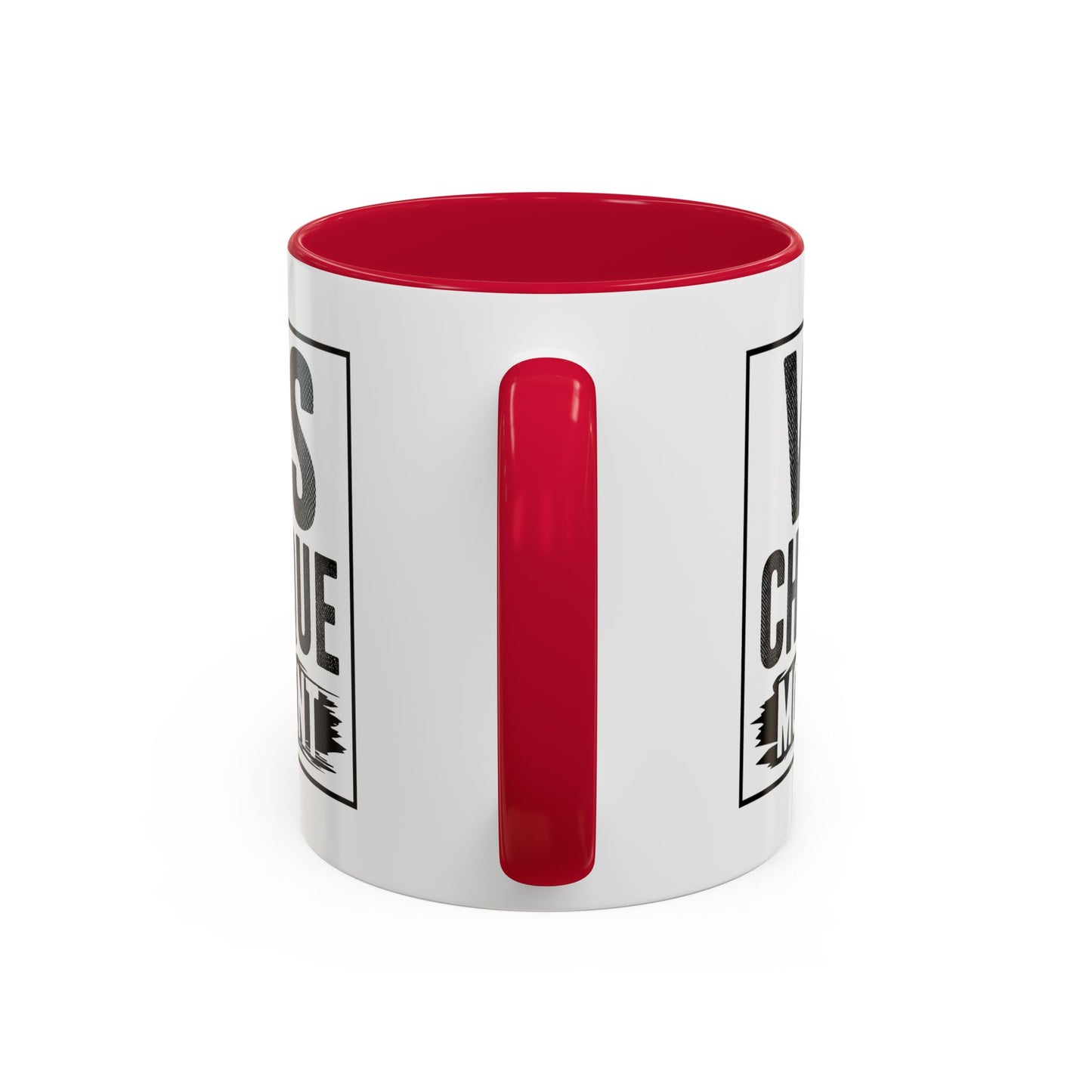 Mug Citation Positive – Vis Chaque Moment – Tasse Motivation Développement Personnel – Cadeau Homme et Femme Noir Bleu Rouge