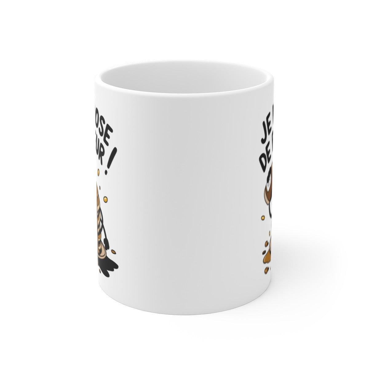 Mug « Je M’arrose de Bonheur ! » – Design Humoristique pour les Amateurs de Pancakes et de Douceur