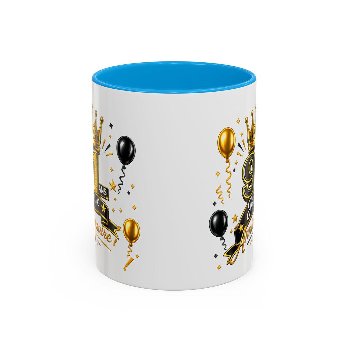 Mug Joyeux 91 Ans – Tasse Anniversaire 91 Ans – Cadeau Original pour Femme Homme – Idée Cadeau 91e Anniversaire