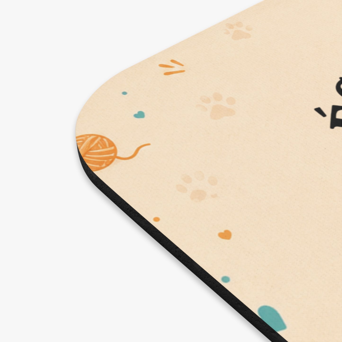 Tapis de Souris 22x18cm Écoute le Chat Qui Est en Toi – Humour Chat – Cadeau Drôle pour Amoureux des Chats