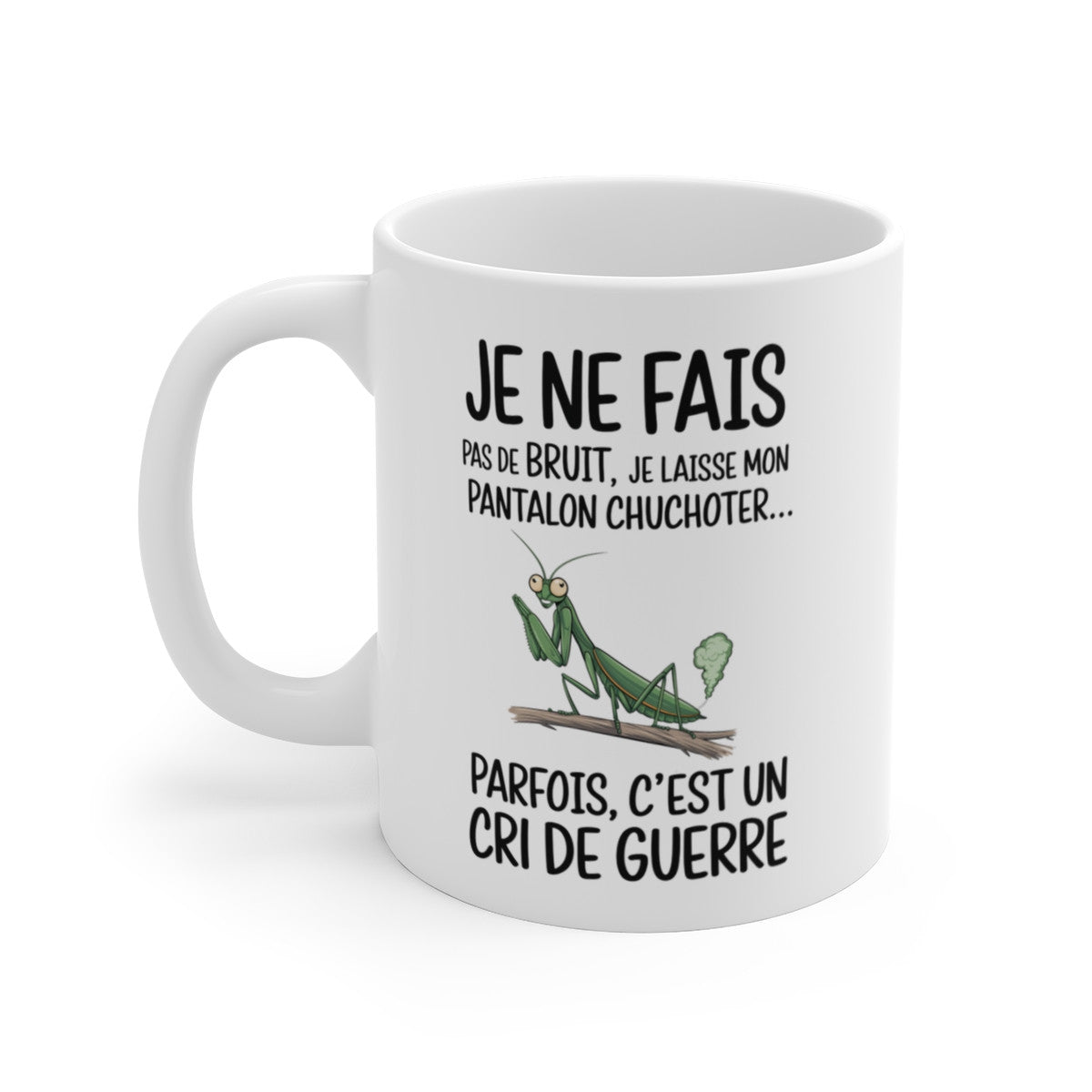 Mug Mante Religieuse Humoristique – Tasse Rigolote avec Design Unique et Texte Drôle pour Cadeaux Originaux