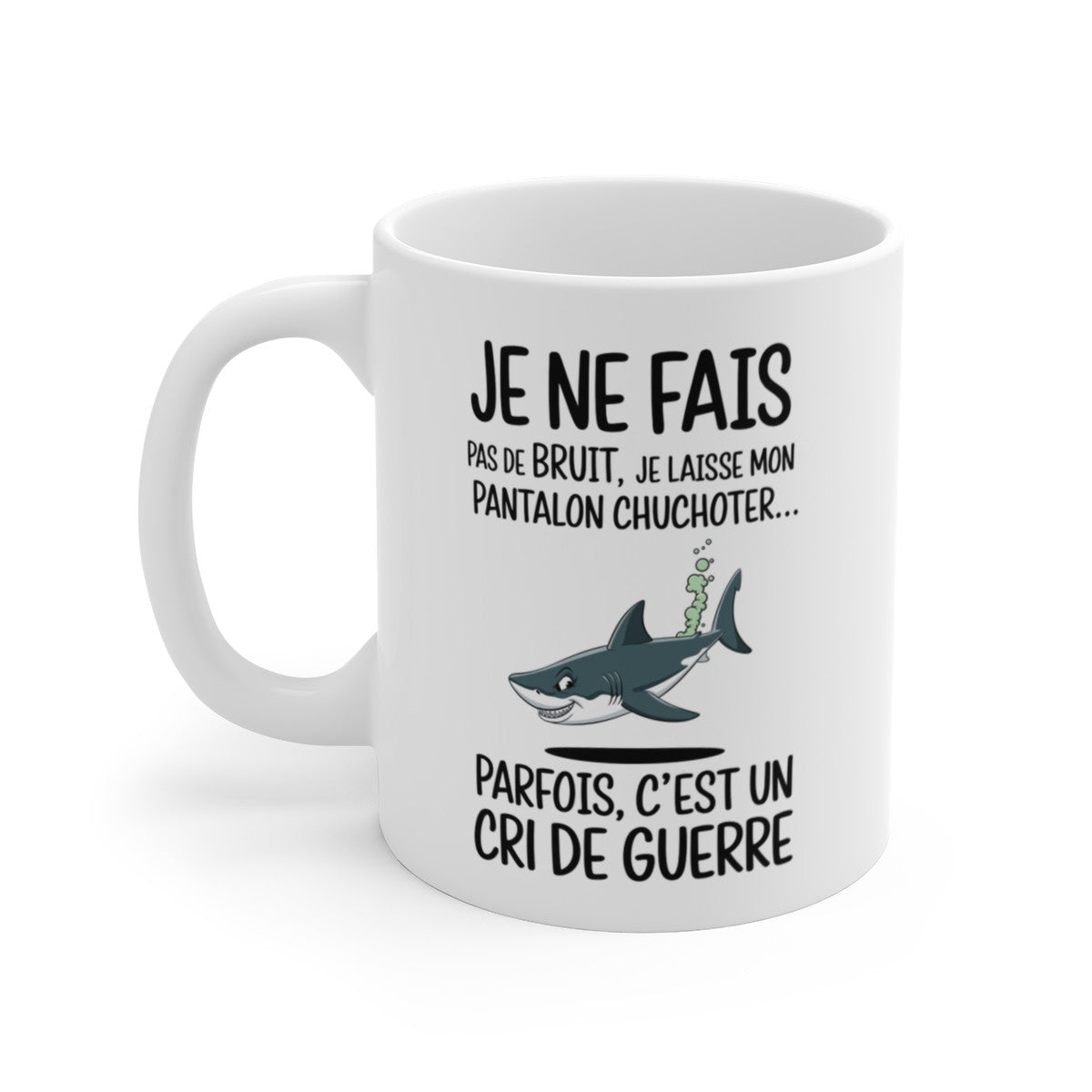 Mug Requin Humoristique - Tasse Originale et Drôle au Design Marin
