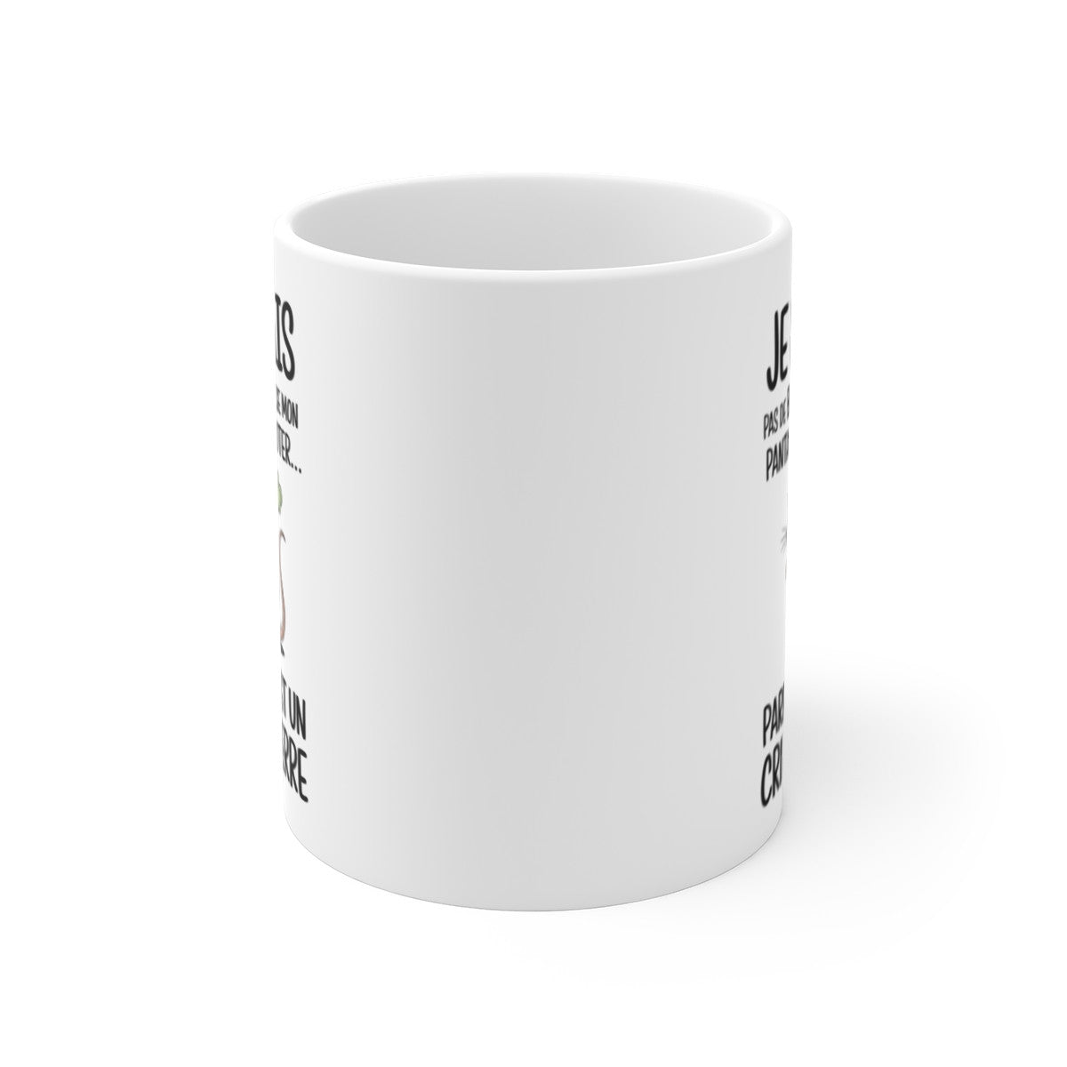 Mug Humoristique Rat - Tasse Mug Cadeau Humour Original - Rigolo Amusant Anniversaire