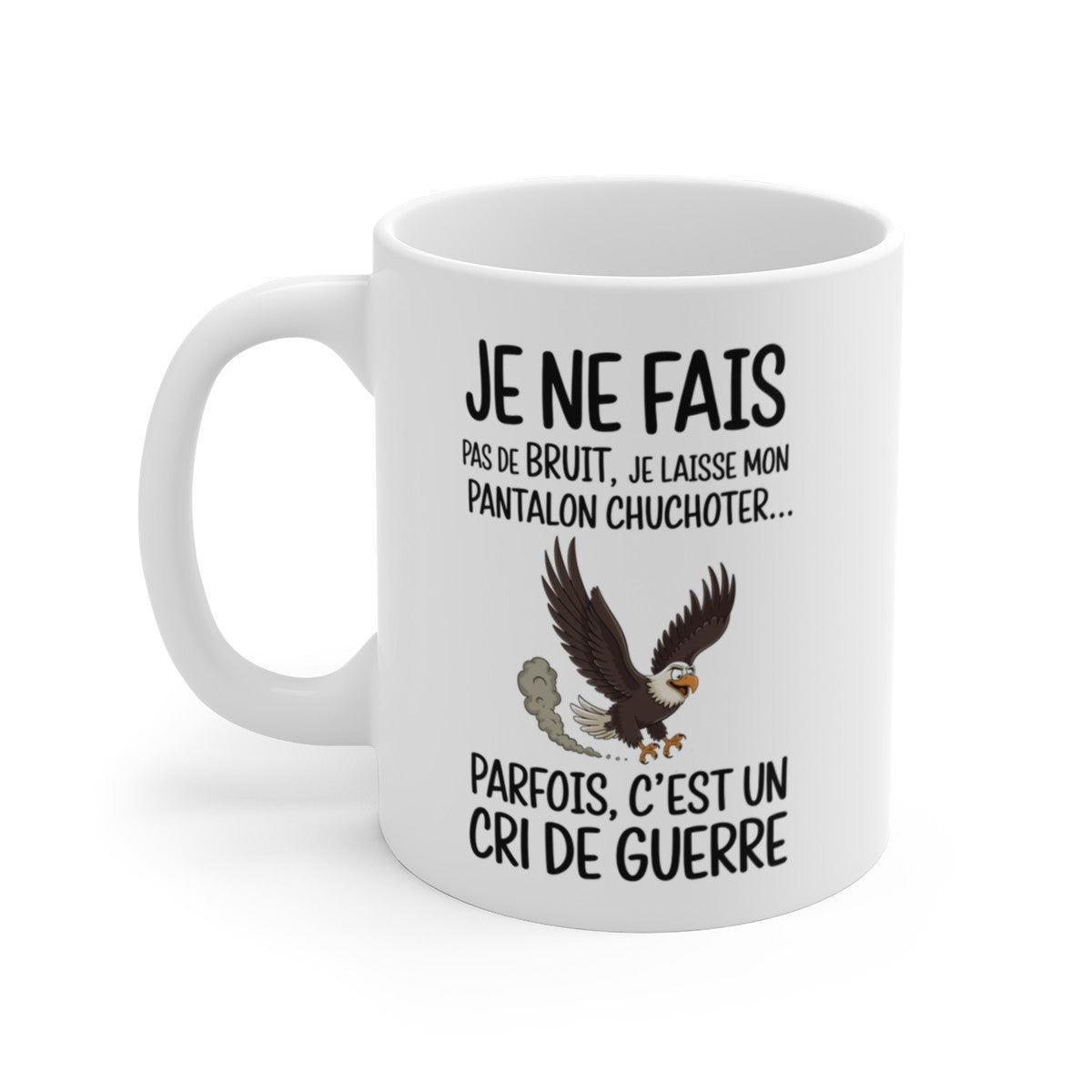 Tasse Mug Cadeau Humour Original - Aigle Rigolo Amusant Anniversaire Original