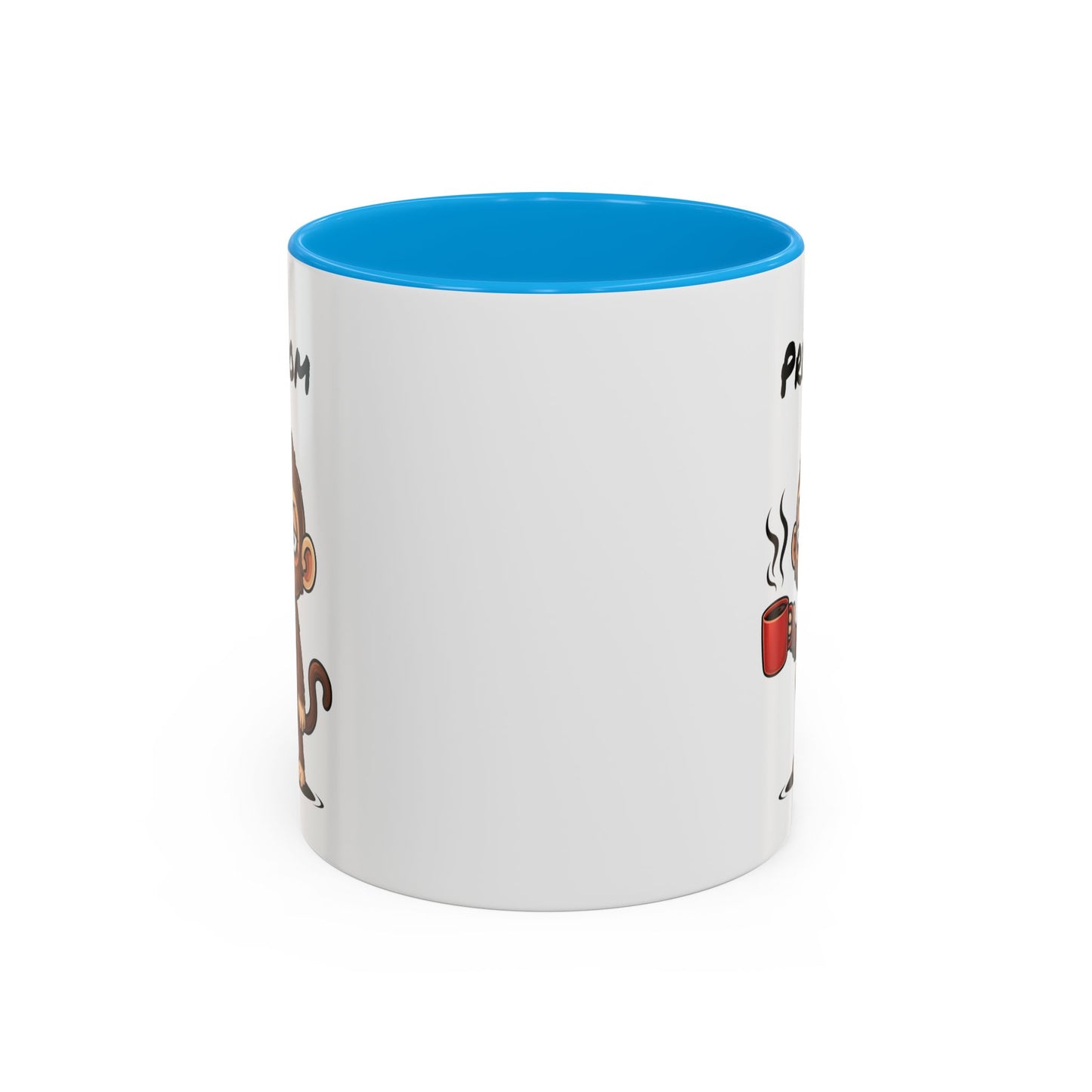 Mug Singe Fatigué Personnalisable 325ml – Tasse Café Humour Animal Drôle Réveil Difficile Bureau Travail