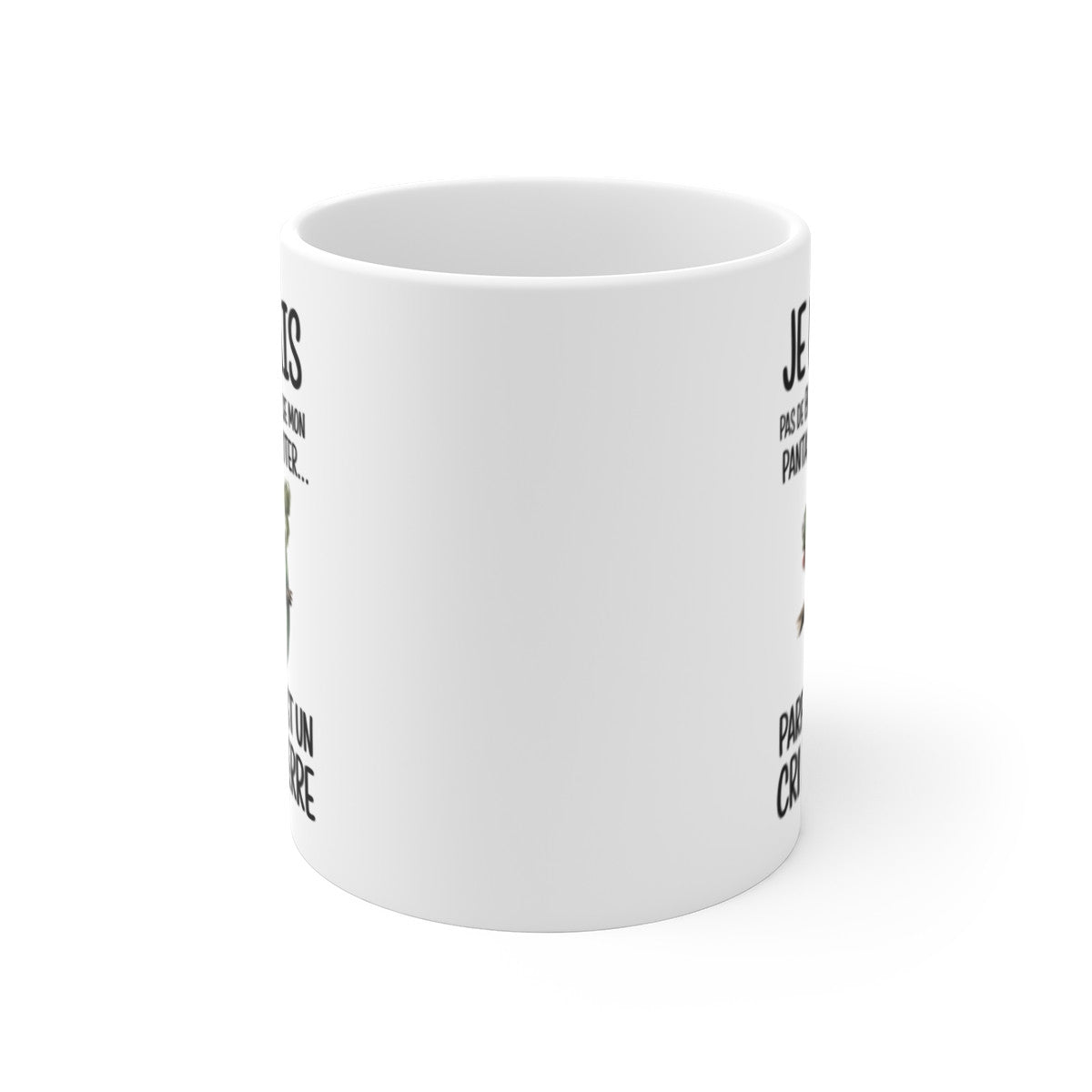 Tasse Mug Humour Original - Caméléon Rigolo et Amusant - Idée Cadeau Anniversaire Drôle et Unique