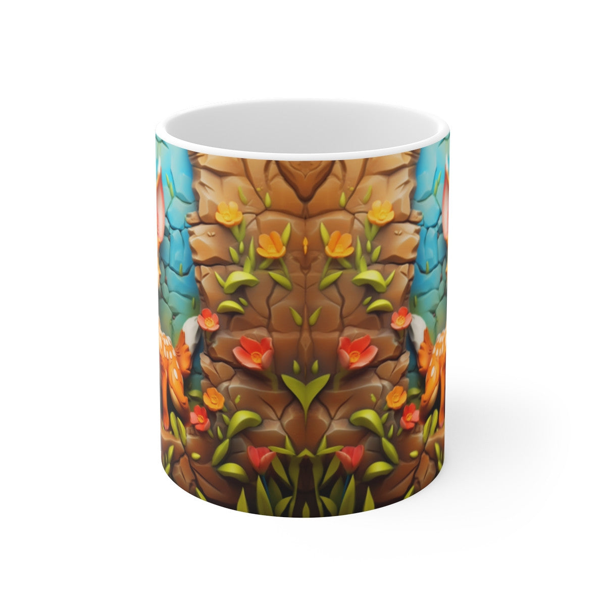 Mug Tasse Biche Enchantée -  Design Féérique, Cadeau Original et Mignon pour les Amoureux de la Nature et des Animaux